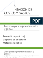 Tema 2. Segmentación de Costos Explicado