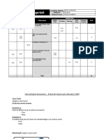 Quiz/Test Blueprint: Outcomes