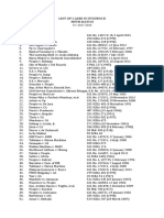 List of Cases in Evidence Fifth Batch Sy 2017 2018