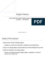 Design Patterns: CSCI 4448/5448: Object-Oriented Analysis & Design Lecture 7 - 09/18/2012