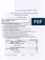 TSGE2 Examen Fin Formation Juin 2015 S1 PDF