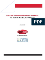 Blattner Brunner Brand Energy Workbook: The Non-Profit Marketing Plan Walkthrough