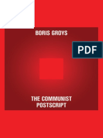 The Communist Postscript, Boris Groys PDF