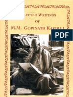 Selected Writings of Mahamahopadhyaya Gopinath Kaviraj