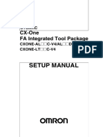 CX-One Setup Manual W463-E1-12 PDF