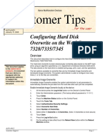 Customer Tips: Configuring Hard Disk Overwrite On The Workcentre 7328/7335/7345