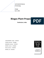 15A - Biogas Plant Proposal