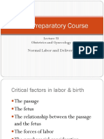 53 Lecture Normal Labor and Delivery