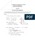 Thermodynamics Tutorial Problems