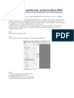 Generation of .Pof File From .Sof File For Altera FPGA