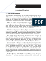 Chapter 2 - History of Dimensional Analysis