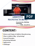 Additive Manufacturing