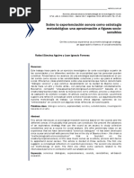 Sobre La Experienciación Sonora Como Estrategia Metodológica: Una Aproximación A Figuras Socio-Sensibles