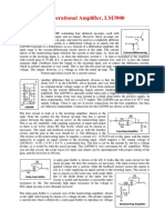 The Norton Operational Amplifier LM3900