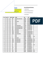 Aircraft Manual Index