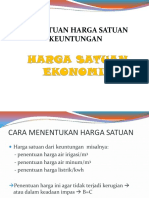 Penentuan Harga Satuan Keuntungan PDF