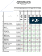 CV521 - Design and Drawing of Steel Structures - AttendanceRegister - 9