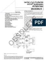 Obsolete: Low Cost Accelerometers With Digital Output ADXL202/ADXL210