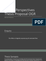 Critical Perspectives Thesis Proposal OGR