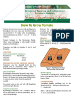 Tomato Factsheet 2013