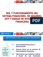 La Bancarizacion y El Sistema Financiero