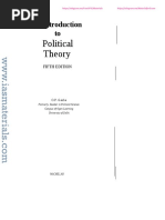 Op Gauba - Political Theory