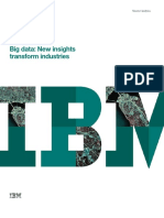 Big Data: New Insights Transform Industries: White Paper