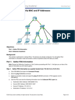 5.3.1.3 Packet Tracer - Identify MAC and IP Addresses