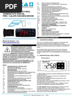 Manual Osaka-F1 Termostato