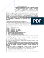 Hoja de Trabajo No. 1 Ley de Emisión Del Pensamiento 2019