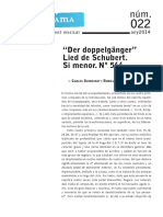 Revista Sonograma - Análisis Del Lied "Der Doppelgänger" de F. Schubert