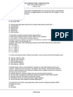 Soal Bioteknologi Olimpiade Kabupaten SMAN 2 Tambun