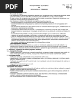 Procedimiento de Trabajo - Enchapes PDF