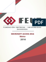 Microsoft Access 2016 Basico