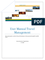 Travel Management User Manual PDF