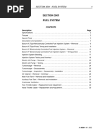 Section 3001 - Fuel System