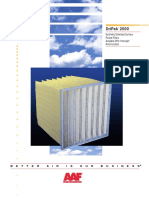 Dripak 2000: Synthetic Extended Surface Pocket Filters Available With Intersept Antimicrobial