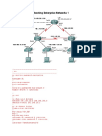 Lab 8.5.1: Troubleshooting Enterprise Networks 1