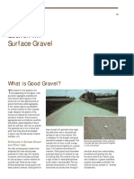 Section III: Surface Gravel: What Is Good Gravel?