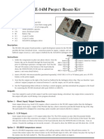 PICAXE-14M Project Board