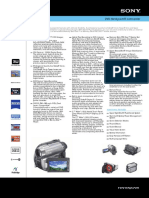 DCR-DVD810: DVD Handycam® Camcorder NEW