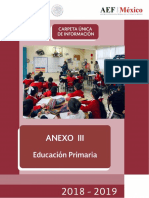 Anexo III Educacion Primaria 2018 2019 Web PDF