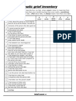 Assessment, Traumatic Grief, Tahoma