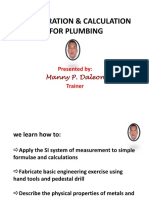 Mensuration & Calculation For Plumbing by Daleon PDF