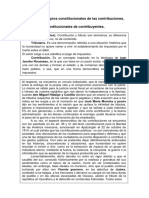 Unidad II Principios Constitucionales de Las Contribuciones