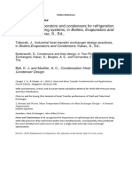 Pate, M. B., Evaporators and Condensers For Refrigeration and Air-Conditioning Systems, in Boilers, Evaporators and