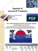 Development of Korean ICT Industry