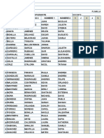 Planillas de Borrador Sede A JM Año 2019