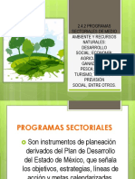 2.4.2 Programas Sectoriales