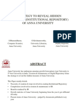 Anna University UG PG PPT Presentation Format